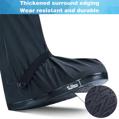 YONO Overschoenen Waterdicht met Ritssluiting - Regenschoenen Fiets - Schoenovertrekken Herbruikbaar - Schoenhoesjes - Maat 38-39