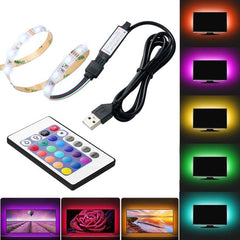 YONO Led Strip met Afstandsbediening - Usb A - RGB Verlichting - TV - 5 Meter