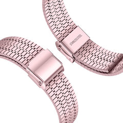 YONO Miami Schakel Bandje 22mm - Horlogebandje geschikt voor Samsung Galaxy Watch 46mm / 3 (45mm) / Gear s3 - Polar Vantage M2 / Grit X - Huawei Watch GT 3 (pro) / 2 - Amazfit GTR - Roze