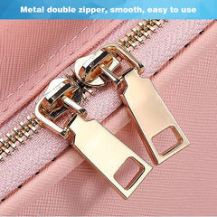 YONO Make Up Tas met Organizers - Beautycase Koffer - Dames en Meisjes - Roze