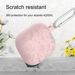 YONO Hoesje geschikt voor Airpods 4 - Case - Special Siliconen - Roze