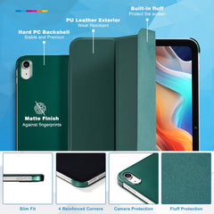 YONO Hoes geschikt voor iPad 10e Generatie - 2022 - 10.9 inch - Case Cover - Tablet Hoesje - Donkergroen