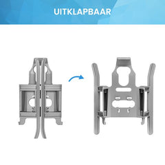 YONO Landingsgestel geschikt voor DJI Mini 4 Pro - Landing Gear Accessoires Opvouwbaar - Lichtgrijs
