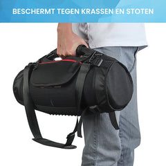 YONO Bescherm Hoes met Schouderband geschikt voor JBL Boombox 3 / Boombox 3 Wi-Fi - Travel Case - Zwart