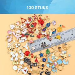 YONO Bedels voor Sieraden Maken - Armband - Ketting - Set van 100 - Goudkleurig