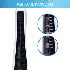 YONO Anti Stof Pluggen geschikt voor Playstation 5 SLIM - PS5 Bescherming Accessoires - Zwart