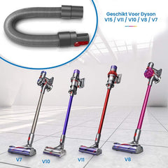 YONO Flexibele Slang Geschikt Voor Dyson V15 / V11 / V10 / V8 / V7 Steelstofzuiger - Stofzuigerslang Uitrekbaar Verlengstuk - Stofzuiger Accessoires Onderdelen