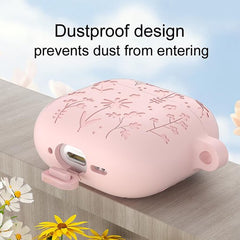 YONO Hoesje geschikt voor Airpods 4 - Case - Special Siliconen - Roze