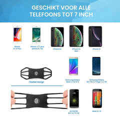 YONO Telefoonhouder Fiets Universeel - Draaibaar en Afneembaar - 2024