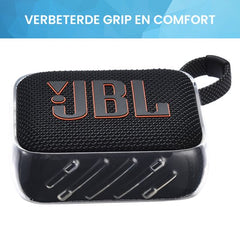 YONO Hoesje geschikt voor JBL Go 4 - Case - Transparant
