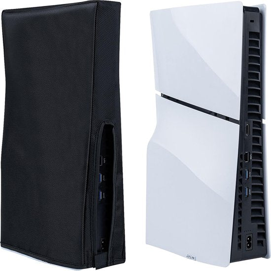 YONO Beschermhoes geschikt voor Playstation 5 SLIM - Stofkap - Hoes - PS5 Accessoires - Zwart