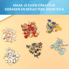 YONO Bedels voor Sieraden Maken - Armband - Ketting - Set van 100 - Goudkleurig