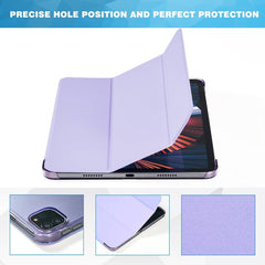 YONO Hoes geschikt voor iPad Air 2024 - 11 Inch - iPad Pro 2022 - 2021 - Case Cover - Tablet Hoesje - Lila