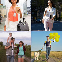 YONO Telefoonkoord Universeel – Nylon Telefoon Ketting Verstelbaar – Phone Cord – Telefoon GSM Koord - Zwart