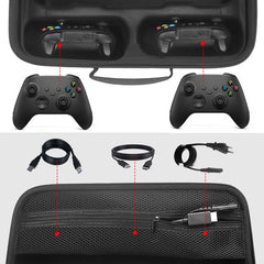 YONO Koffer geschikt voor Xbox Series X - Tas voor Console en Accessoires - Case - Draagtas - Zwart