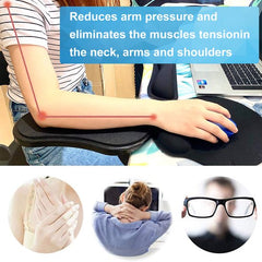 YONO Ergonomische Armsteun Bureau - Armondersteuning - Polssteun - Zwart