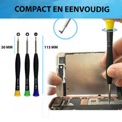 YONO Smartphone Precisie Gereedschapset - Complete Reperatie Set Laptop / Camera / Tablet - Schroevendraaierset - 22in1