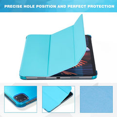 YONO Hoes geschikt voor iPad Air 2024 - 11 Inch - iPad Pro 2022 - 2021 - Case Cover - Tablet Hoesje - Lichtblauw