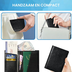 YONO Paspoort Hoesje - Paspoorthouder Kunstleer - Houder - Cover - Mapje - Bruin