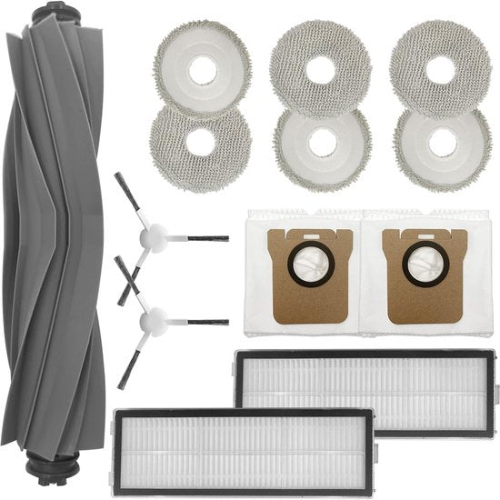 YONO Accessoires Set geschikt voor Dreame L10S Pro - Gen2 - Ultra - Robotstofzuiger Onderdelen - 13in1