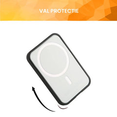 YONO Siliconen Case geschikt voor Apple Magsafe Battery Pack - Back Cover Hoesje - Beschermhoes - Zwart