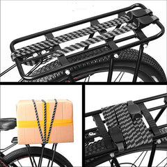 YONO Snelbinders Fiets met Haak - Universeel - Bagagebinder - Spinbinder - Spanelastiek - 2 Stuks