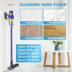 YONO Zuigmond geschikt voor Dyson Steelstofzuiger - V15 V11 V10 V8 V7 - Stofzuigermond - Onderdelen - Mondstuk Accessoires - Vloerzuigmond - Turboborstel