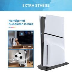YONO Standaard Vertical geschikt voor Playstation PS5 SLIM - Stand - Houder - Accessoires - Zwart