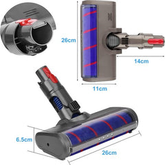 YONO Zuigmond geschikt voor Dyson Steelstofzuiger - V15 V11 V10 V8 V7 - Stofzuigermond - Onderdelen - Mondstuk Accessoires - Vloerzuigmond - Turboborstel
