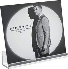 YONO LP Opbergsysteem Acryl - Houder aan de Muur - Platen Standaard - Display - Vinyl Rek - Platenhouder - 6 Stuks - Transparant