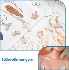 YONO Bedels voor Sieraden Maken - Armband - Ketting - Set van 100 - Goudkleurig