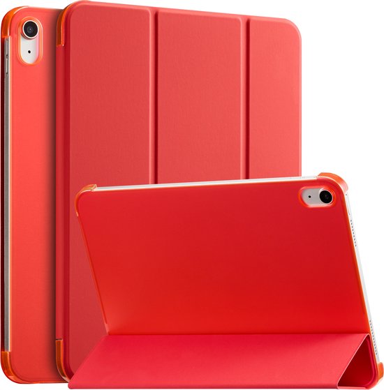 YONO Hoes geschikt voor iPad 10e Generatie - 2022 - 10.9 inch - Case Cover - Tablet Hoesje - Rood