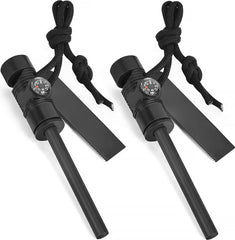 YONO Vuurstarter Magnesium Stick - Vuursteen Strijker - Firesteel - Set van 2