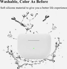 YONO Soft Case geschikt voor Jabra Elite 8 Active / Elite 10 - Siliconen Hoesje - Wit