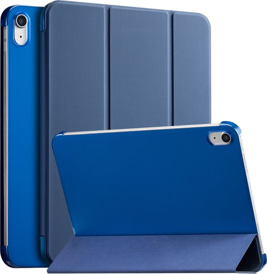 YONO Hoes geschikt voor iPad 10e Generatie - 2022 - 10.9 inch - Case Cover - Tablet Hoesje - Donkerblauw