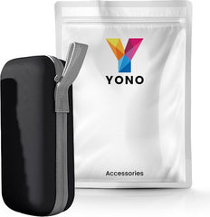 YONO Mini Paraplu Opvouwbaar - Kleine Zak Regenscherm - Zonneparaplu UV Bescherming - Zwart