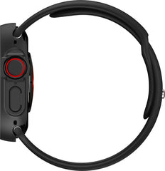 YONO Screen Protector Bumper geschikt voor Apple Watch Ultra (49mm) - Full Cover Case - Hoesje - Zwart