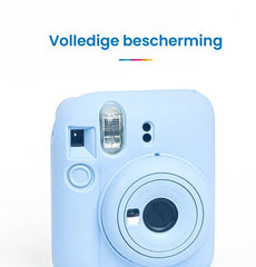YONO Siliconen Hoesje geschikt voor Fujifilm Instax Mini 12 - Skin Case - Pastel Blauw