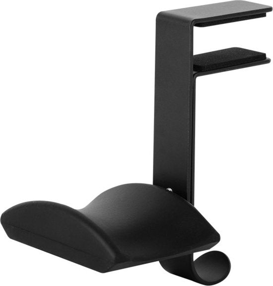 YONO Headset Houder Bureau - Koptelefoon Haak - Hoofdtelefoon Hanger - Zwart