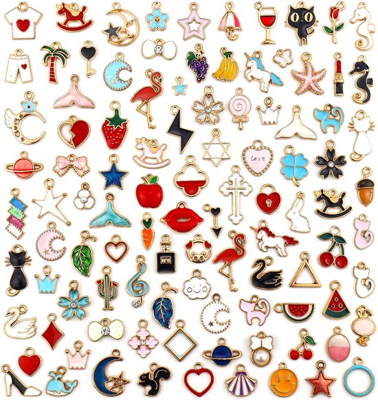 YONO Bedels voor Sieraden Maken - Armband - Ketting - Set van 100 - Goudkleurig