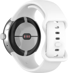 YONO Bandje geschikt voor Google Pixel 2 - Siliconen Armband - Wit