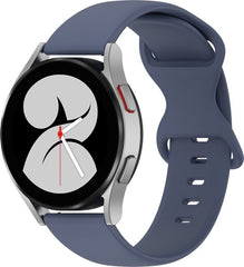 YONO Siliconen Soft Bandje 22mm - Horlogebandje geschikt voor Samsung Galaxy Watch 46mm / 3 (45mm) / Gear s3 - Polar Vantage M2 / Grit X - Huawei Watch GT 3 (pro) / 2 - Amazfit GTR - Leisteen - Large