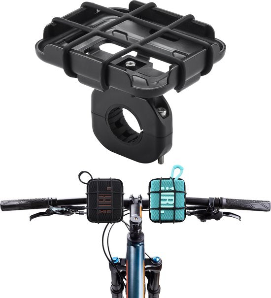 YONO Stuurbevestiging geschikt voor JBL Go 4 3 2 - Handlebar Mount - Houder voor Fiets - Zwart