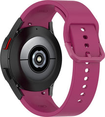 YONO Bandje geschikt voor Samsung Galaxy Watch 6 / 5 / Pro / 4 - Perfect Fit - Paars