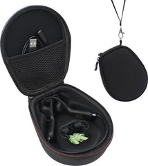 YONO Beschermhoes geschikt voor Shokz OpenRun - Pro - 2 - Mini - OpenMove - AfterShokz Aeropex - Trekz - Titanium - Air - Hard Case - Hoesje - Zwart