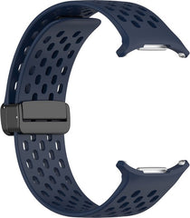 YONO Siliconen Sport Air Bandje geschikt voor Samsung Galaxy Watch Ultra (47mm) - Donkerblauw