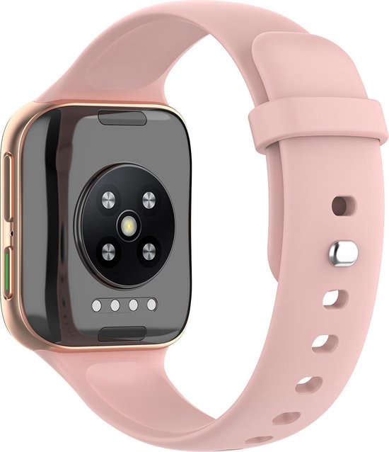 YONO Siliconen Bandje geschikt voor Oppo Watch 41mm – Roze