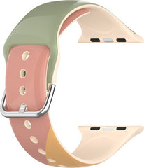 YONO Special Siliconen Bandje geschikt voor Apple Watch 42 / 44 / 45 / 49 mm - Roze