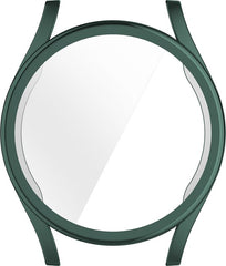 YONO Hoesje geschikt voor Samsung Galaxy Watch 7 - 44mm - Screenprotector - TPU - Groen