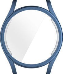 YONO Hoesje geschikt voor Samsung Galaxy Watch 7 - 40mm - Screenprotector - TPU - Blauw